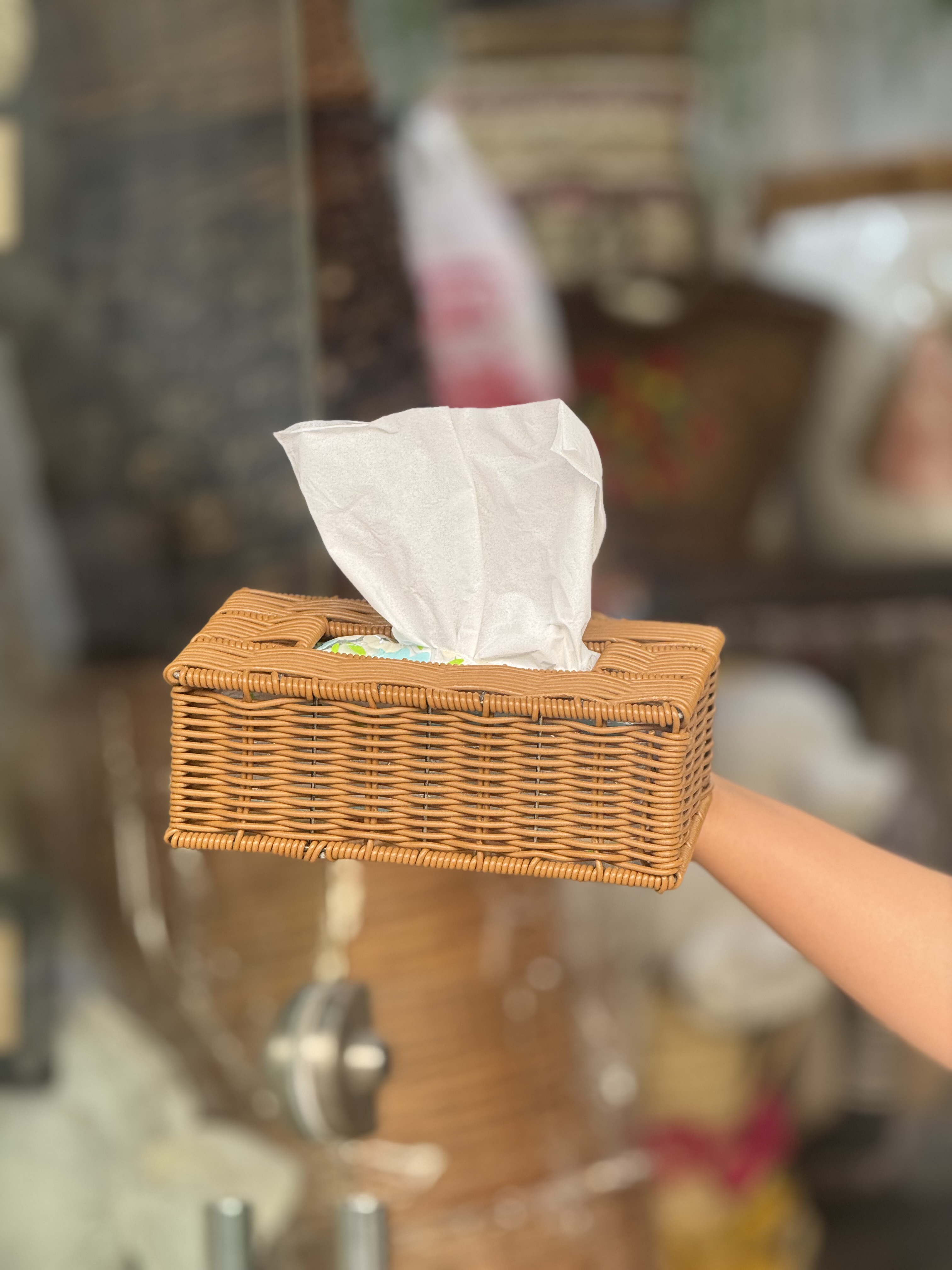 جای دستمال کاغذی مفتولی