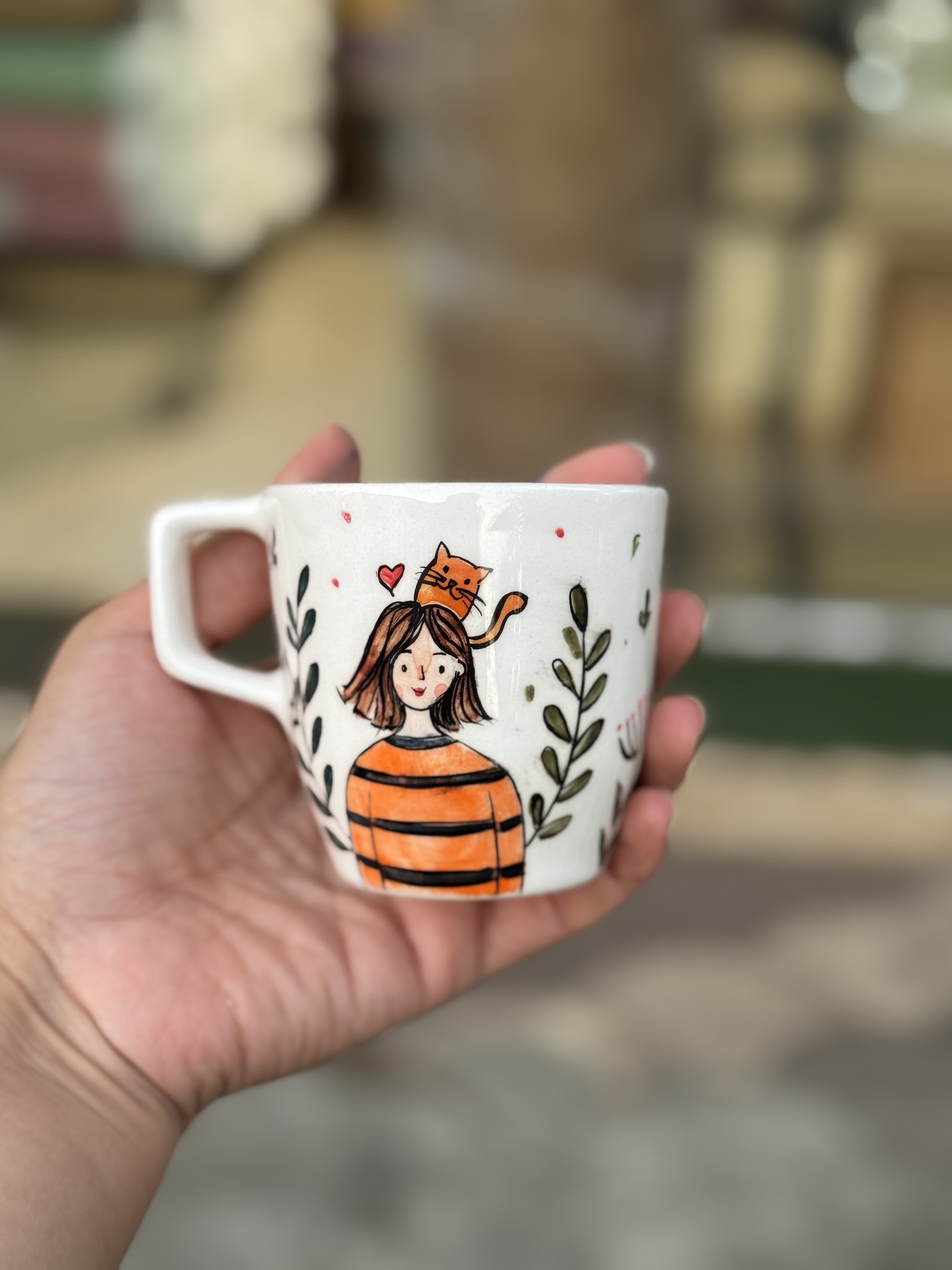 ماگ نقاشی کوتاه